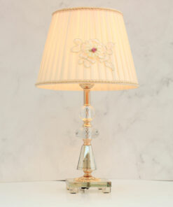 Đèn ngủ để bàn, Đèn bàn pha lê cao cấp GL8399 phòng khách, phòng ngủ