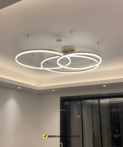 EUROTO E-6212 | Đèn thả LED 3 vòng hiện đại | 3 chế độ 184W