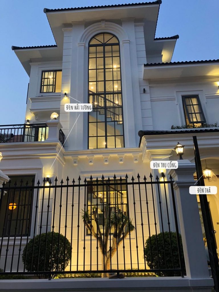 đèn trang trí ngoài trời