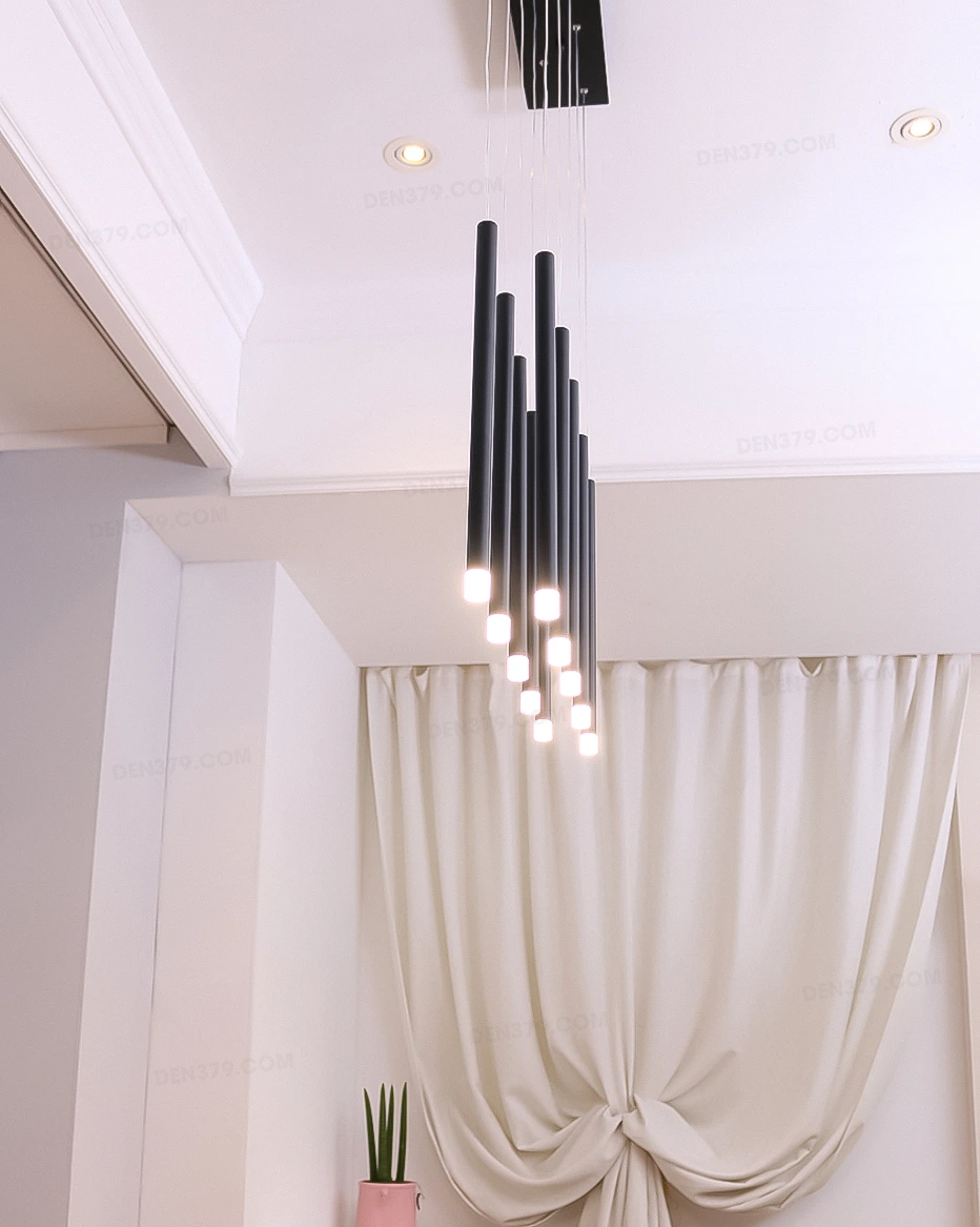 Đèn thả ống rọi thân vàng cao cấp P6013 - Image 3