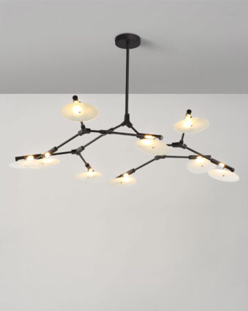 Đèn chùm phân tử 9 bóng hiện đại D8915/9
