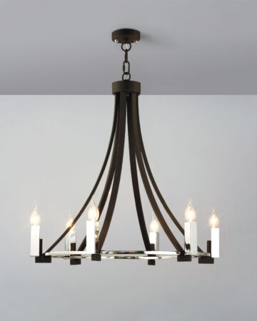 Đèn thả bóng nến trang trí D1356/6