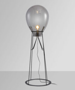 đèn cây đứng thủy tinh hiện đại