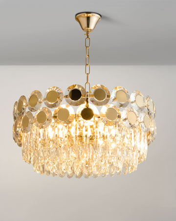 Đèn thả trang trí pha lê cao cấp P6412 - Image 2