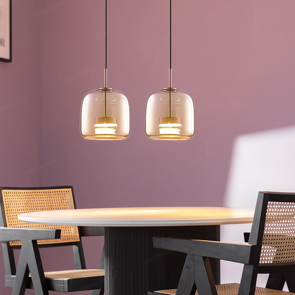 Đèn thả thủy tinh trang trí 43375