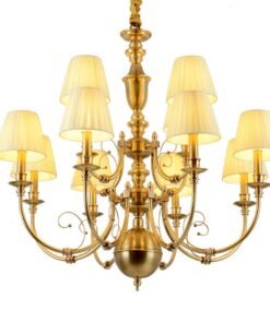 Đèn chùm thủy tinh 6 bóng trang trí