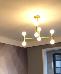 đèn chùm nhiều bóng hiện đại