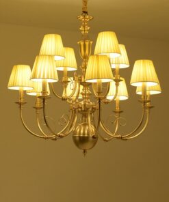 Đèn chùm thủy tinh 6 bóng trang trí