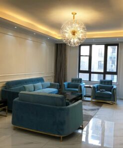 đèn chùm trang trí pha lê hiện đại