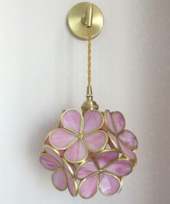 đèn gắn tường đá ngọc cao cấp, đèn ngủ gắn tường cao cấp