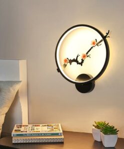 Đèn LED gắn tường trang trí Cành Hoa đào