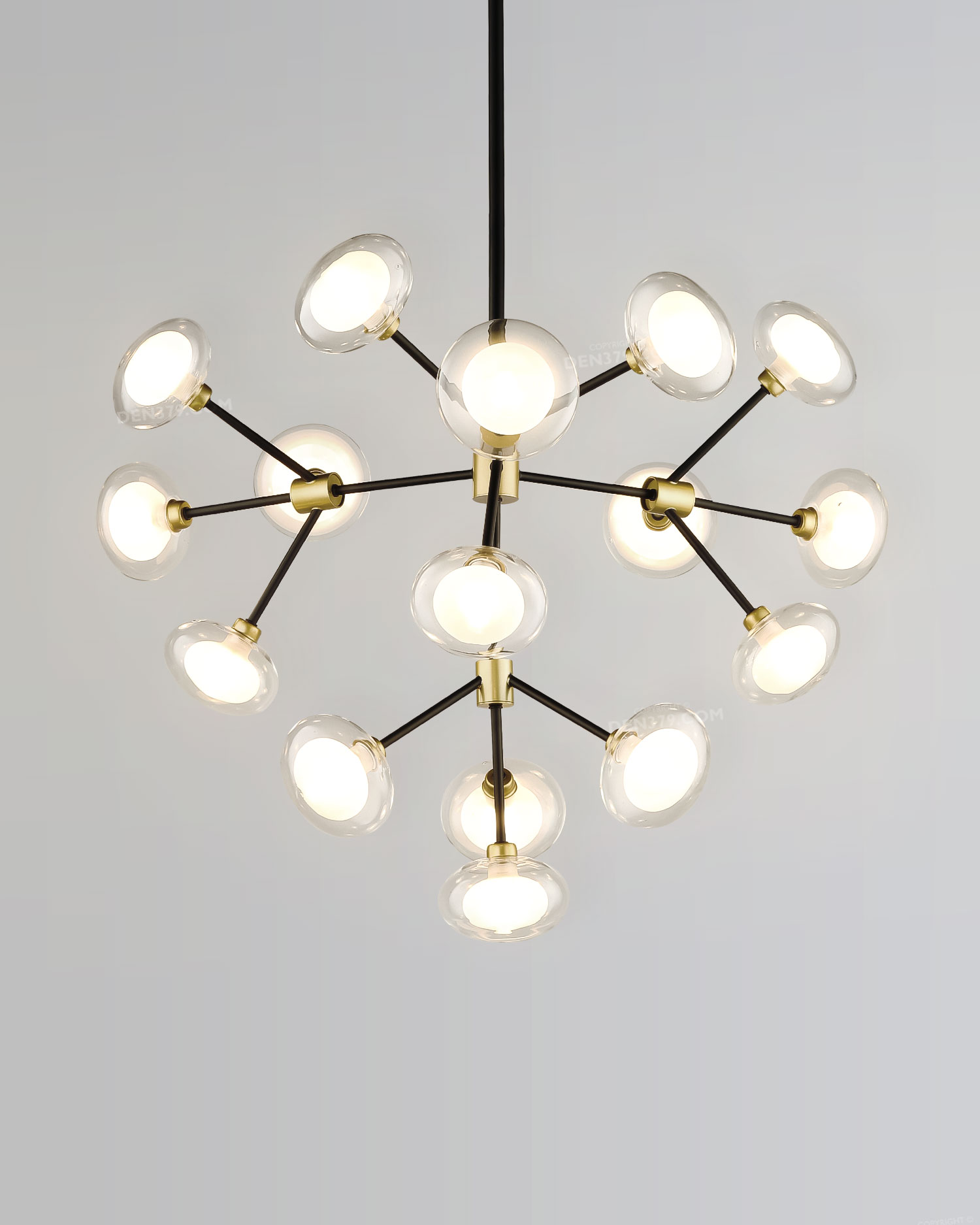 Đèn chùm thủy tinh trang trí D5566/16