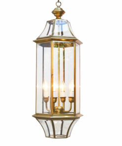 Đèn thả đồng cổ điển 0572 trang trí mái vòm, ban công ngoài trời