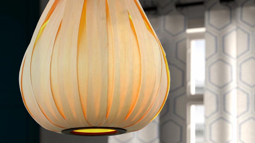 VIRGO 6103D/1B | Đèn thả gỗ cao cấp