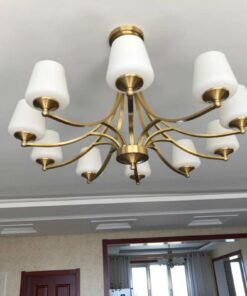 Đèn chùm trang trí pha lê cao cấp cho phòng ngủ, bàn ăn, phòng khách