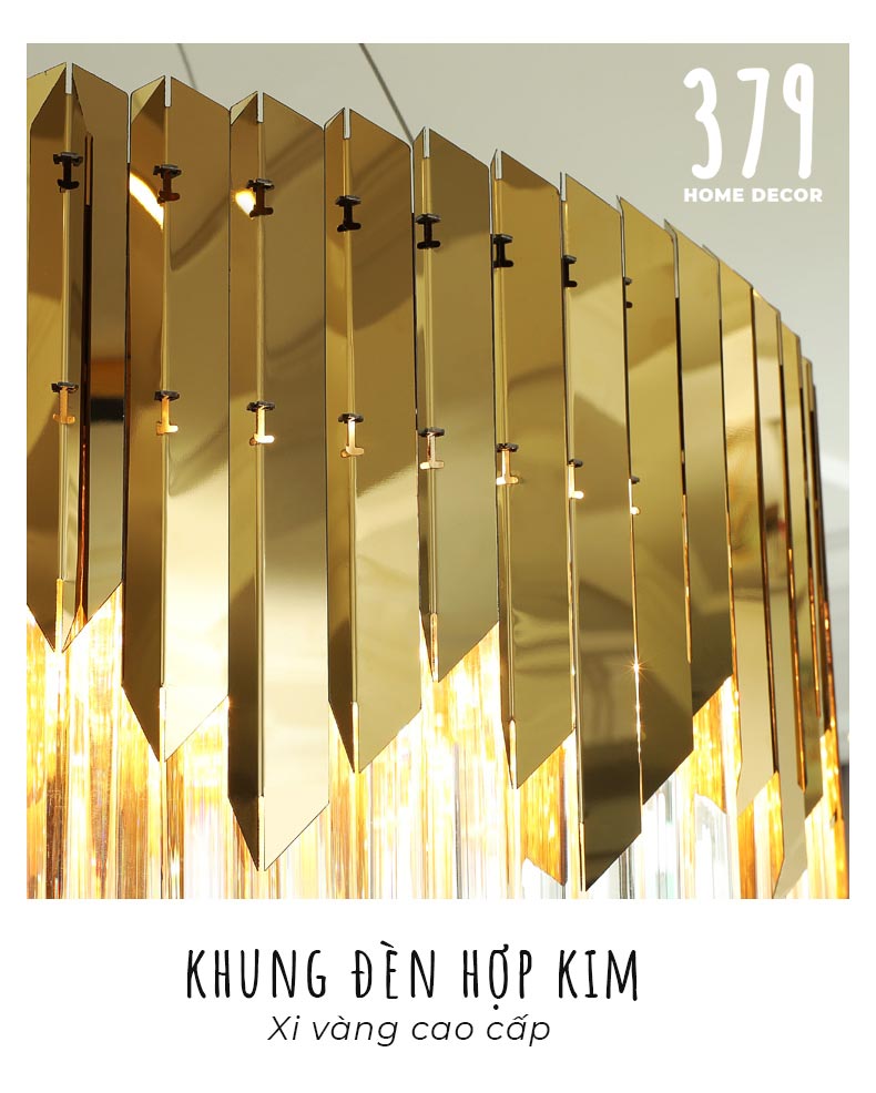 Đèn thả Hera hiện đại 45 lá TH852B/45