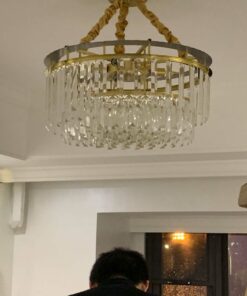Đèn chùm trang trí pha lê cao cấp cho phòng ngủ, bàn ăn, phòng khách