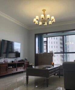 Đèn chùm trang trí nhỏ gọn ngôi sao khung sắt L02085