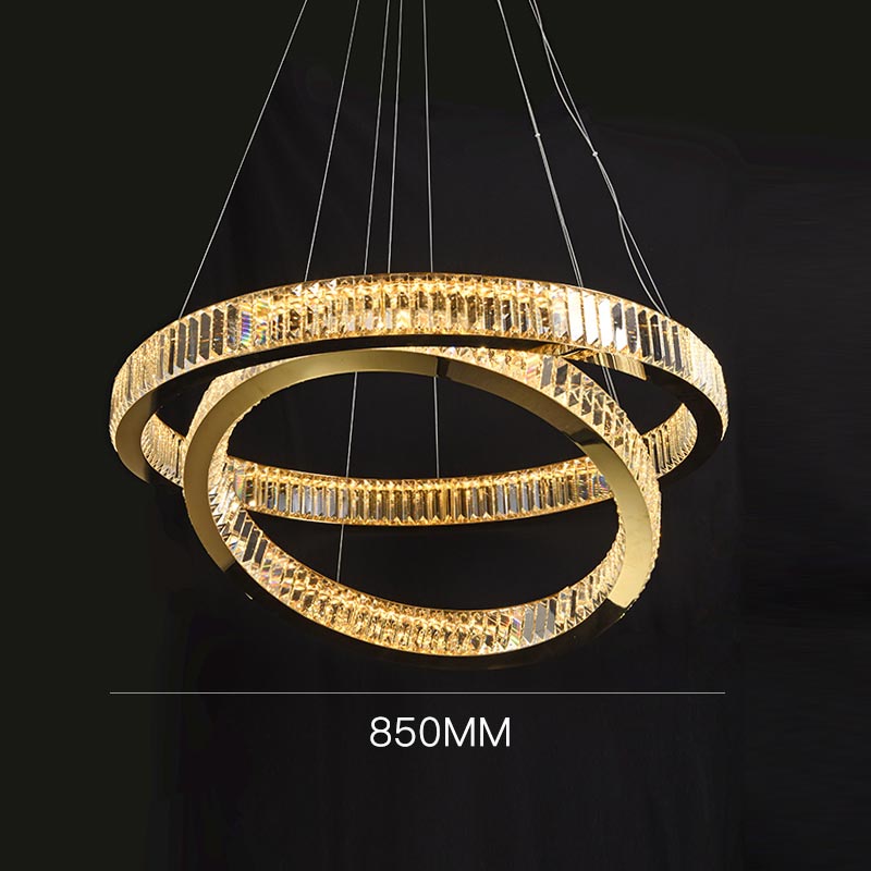 Đèn thả vòng tròn pha lê cao cấp Venus LM075