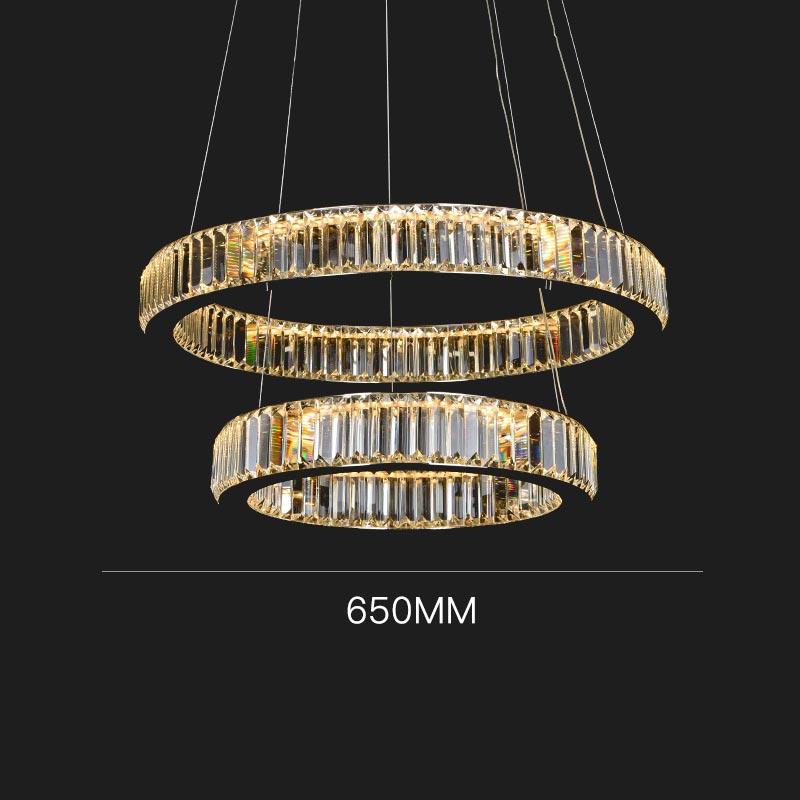 Đèn thả vòng tròn pha lê cao cấp Venus LM075