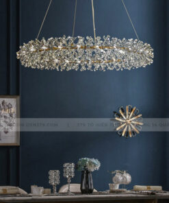 Đèn thả trang trí pha lê cao cấp DH134