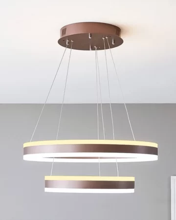 Đèn thả LED trang trí 3 vòng tròn hiện đại P897/2