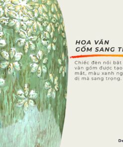 Đèn bàn Gốm cao cấp KD13707