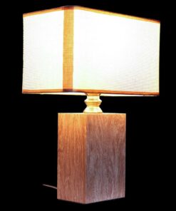 Đèn ngủ để bàn gỗ - Đèn bàn gỗ trang trí phòng khách