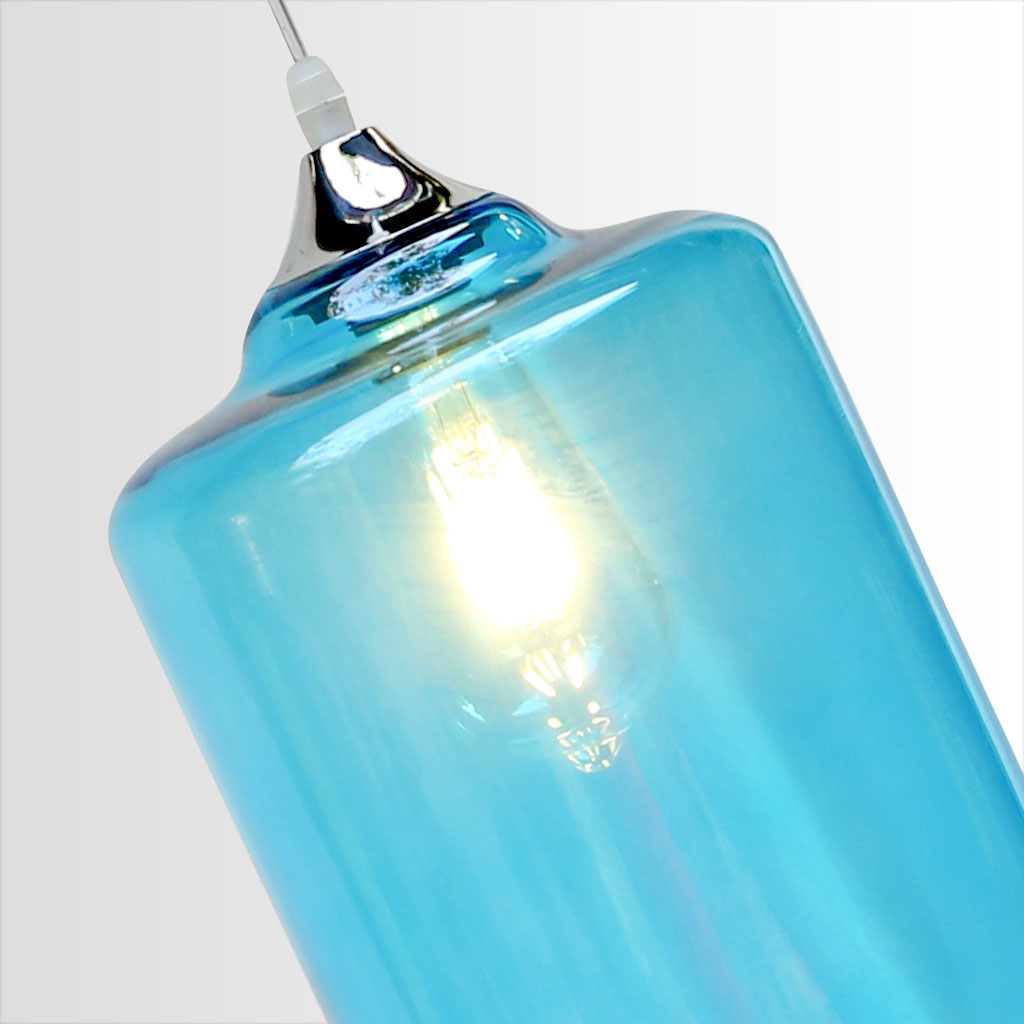 Đèn thả thủy tinh trang trí KD8047BL