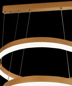 Đèn thả LED hiện đại 3 vòng tròn