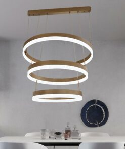 Đèn thả LED hiện đại 3 vòng tròn