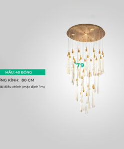 đèn thả trang trí quả cầu dây sắt