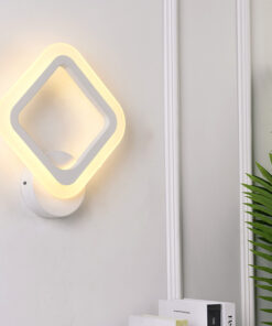 Đèn tường LED trang trí hình vuông hiện đại