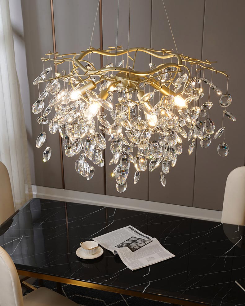 Đèn thả pha lê cao cấp AU1517