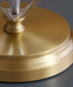 Đèn để bàn đồng & pha lê cao cấp