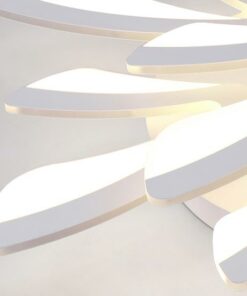 Đèn mâm LED ốp trần vòng tròn 6 cánh LT-901A-20