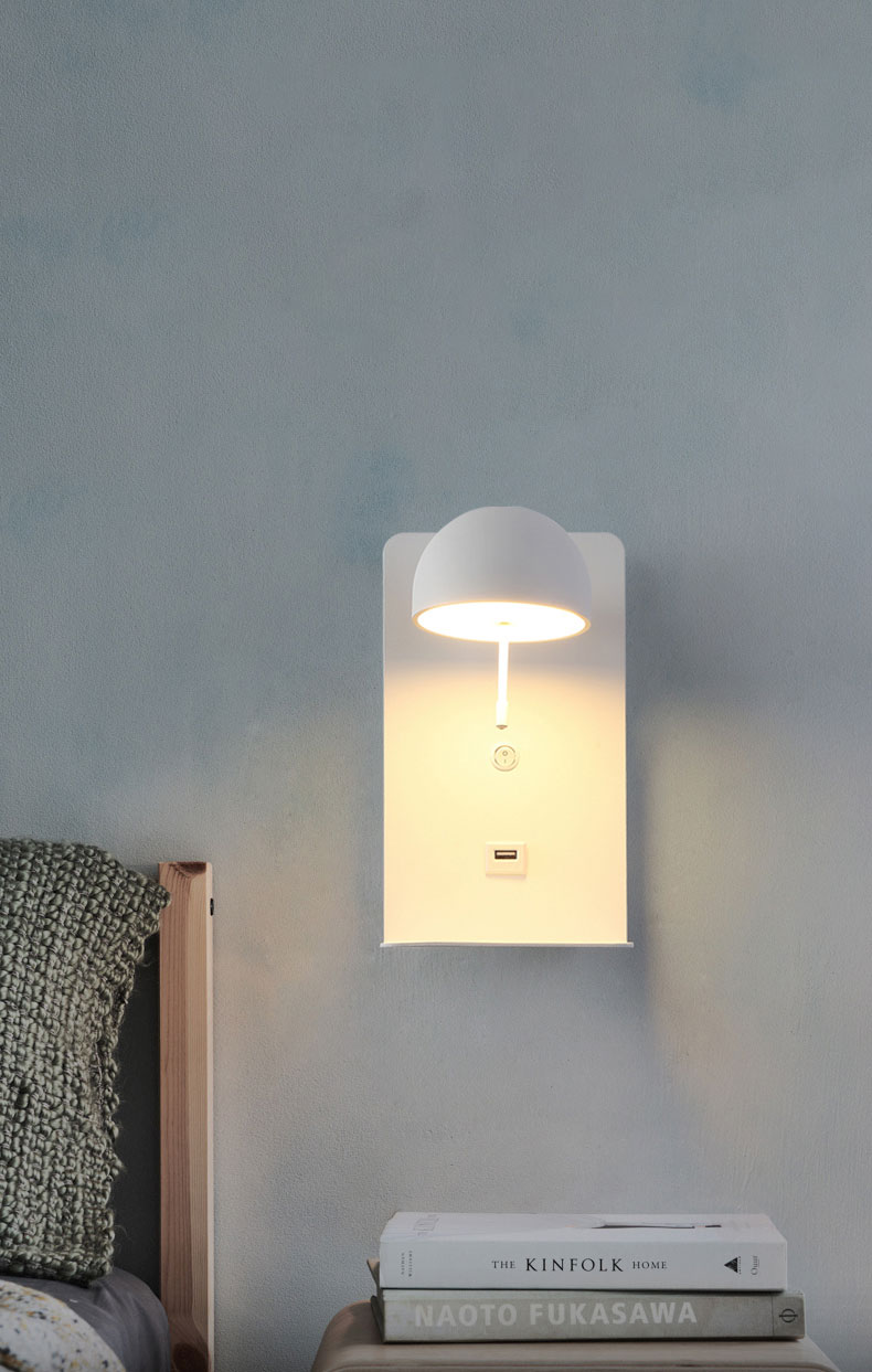 Đèn gắn hiện hiện đại tích hợp cổng sạc USB L02086