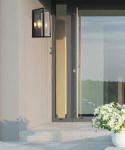 Đèn tường ngoài trời khung sắt đơn giản GTCN 168