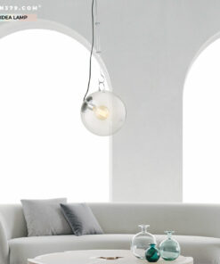 Đèn thả trang trí thủy tinh hiện đại