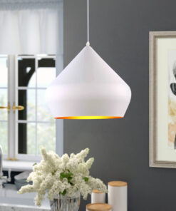 Đèn thả trang trí bàn ăn chụp nhôm