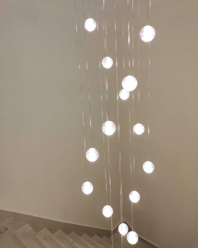 Đèn thả thủy tinh Giọt Nước