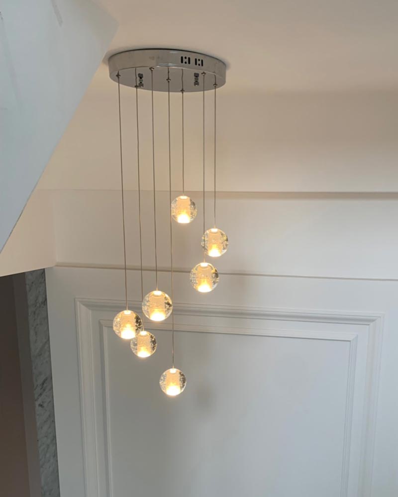 Đèn thả thủy tinh Giọt Nước