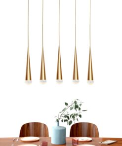 đèn thả thủy tinh giọt nước