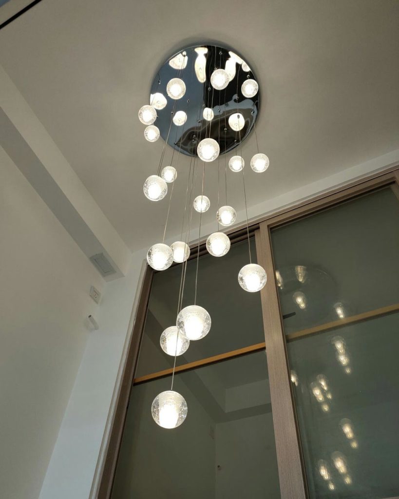 Đèn thả thủy tinh Giọt Nước