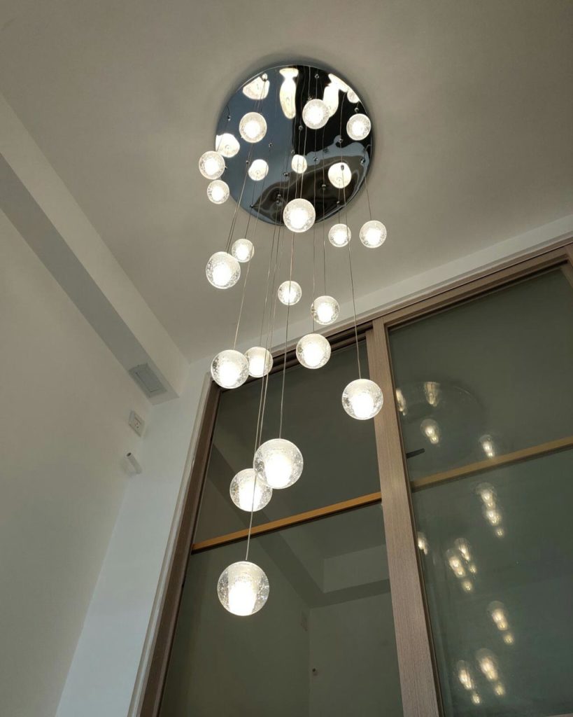 Đèn thả thủy tinh Giọt Nước