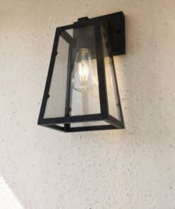 Đèn tường ngoài trời khung sắt đơn giản GTCN 168