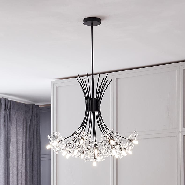 Đèn chùm trang trí pha lê VRA9003B