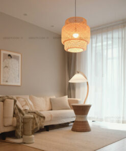 đèn thả,đèn thả gỗ,đèn thả mây tre,đèn thả trang trí