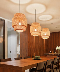 đèn thả,đèn thả gỗ,đèn thả mây tre,đèn thả trang trí