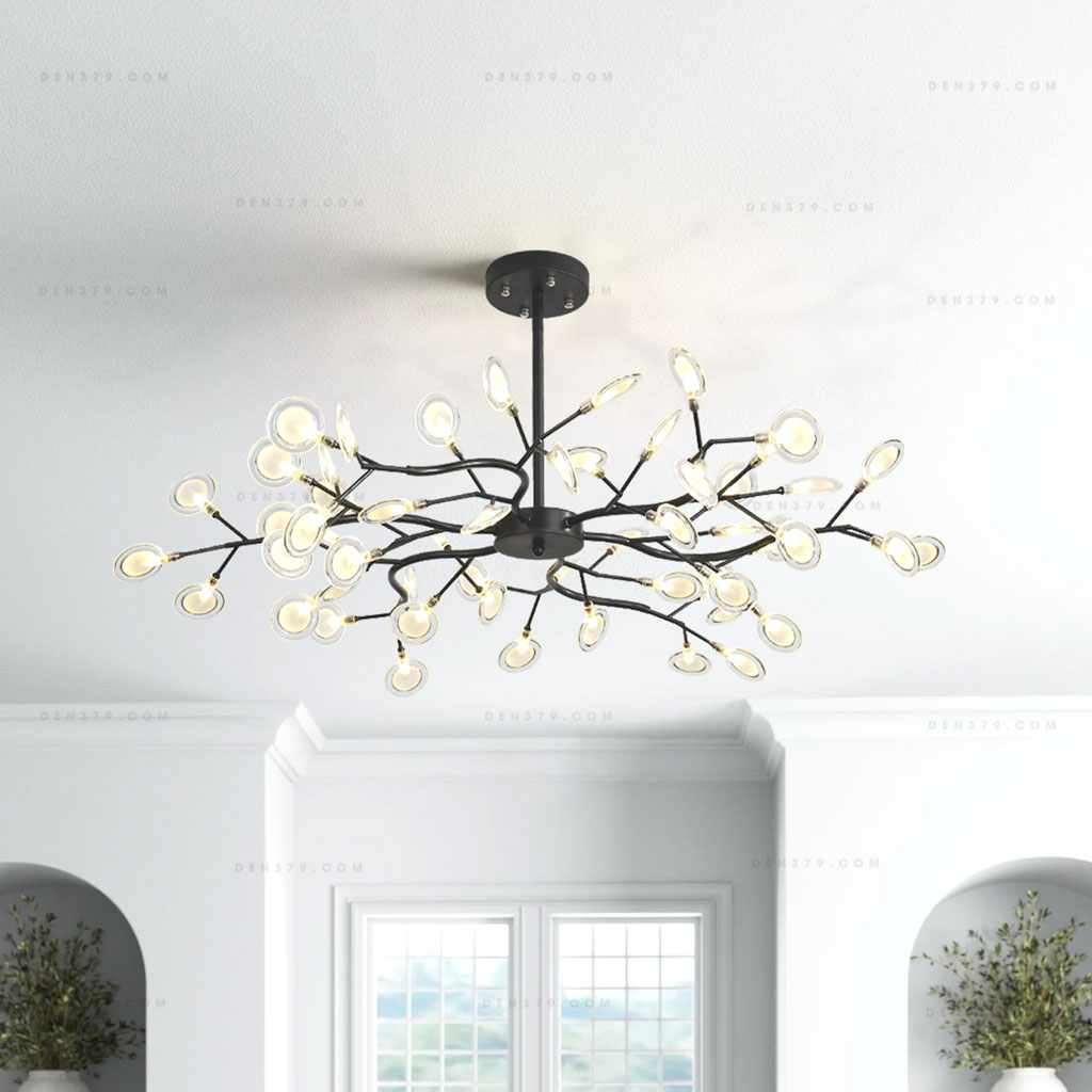 Đèn thả trang trí Hera 45 lá D1252B